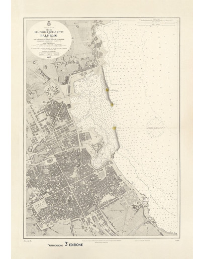 A25 - Piano del porto e della città di Palermo - Storica