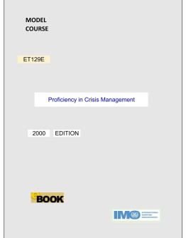 ET129E -  Proficiency in Crisis Management - DIGITAL EDITION