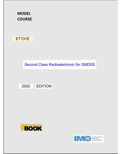 ET131E -  Second Class Radioelectronic for GMDSS - DIGITAL EDITION