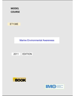 ET138E -  Marine Environmental Awareness - DIGITAL EDITION
