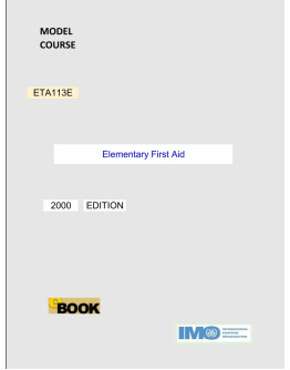 ETA113E - Elementary First Aid - DIGITAL EDITION