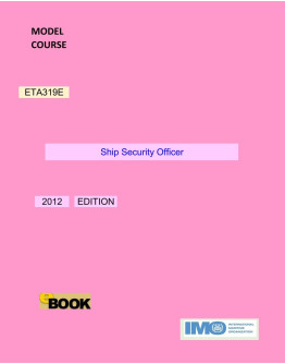 ETA319E -  Ship Security Officer - DIGITAL EDITION