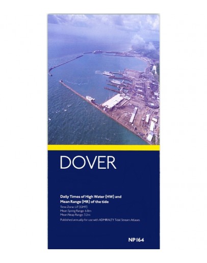 NP164 - Dover, times of High Water and mean ranges