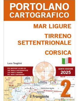 Portolano Cartografico 2 - Mar Ligure - Tirreno Settenttrionale - Corsica