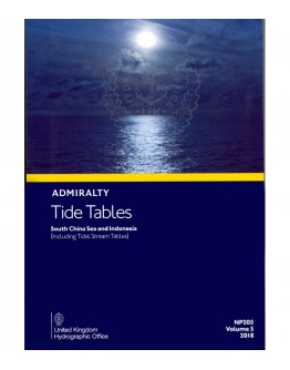 ADMIRALTY Tide Tables - NP 205  - Coverage: South China Sea and Indonesia