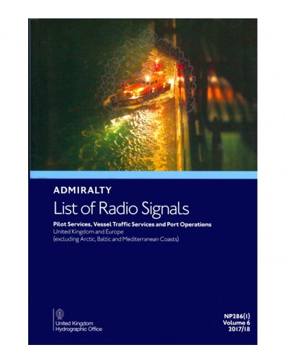 NP286/1 - Pilot Services, Vessel Traffic Services and Port Operations - United Kingdom and Europe (excluding Arctic, Baltic and Mediterranean Coasts)  - Volume 6 - Part 1