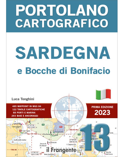 Portolano cartografico 13 Sardegna e Bocche di Bonifacio 