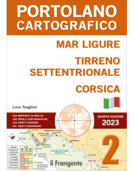 Portolano Cartografico 2 - Mar Ligure - Tirreno Settenttrionale - Corsica