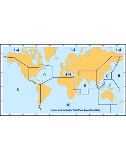 Totaltide Area 10 - South America, Africa & Southern Indian Ocean