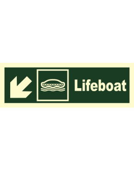 LIFEBOAT DOWN LEFT