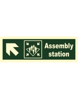 ASSEMBLY STATION (UP AND LEFT FROM HERE)