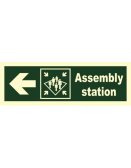 ASSEMBLY STATION (LEFT FROM HERE)