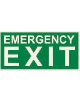 EMERGENCY EXIT 