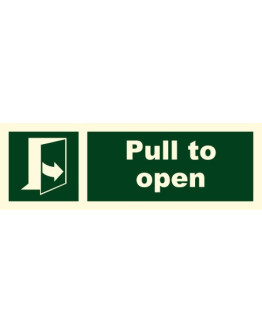 PULL TO OPEN