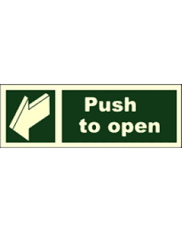 PUSH TO OPEN