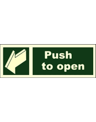 PUSH TO OPEN