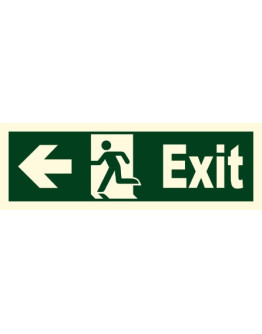 EXIT (LEFT FROM HERE)