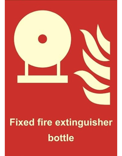 FIXED FIRE EXTINGUISHING BOTTLE