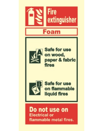 FIRE EXTINGUISHER - FOAM