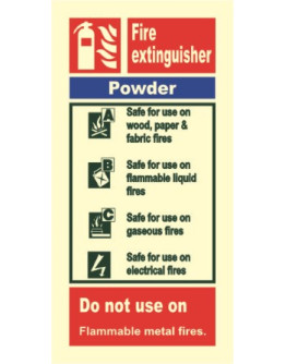 FIRE EXTINGUISHER - POWDER