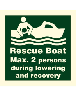 RESCUE BOAT MAX 2 PERSONS 