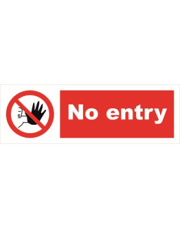 NO ENTRY