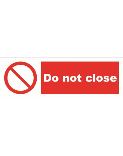 DO NOT CLOSE