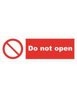DO NOT OPEN