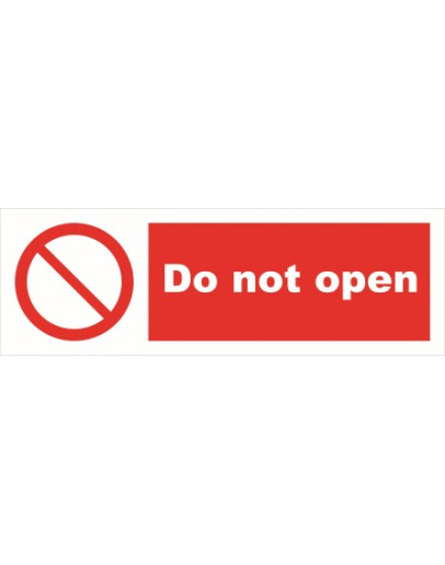 DO NOT OPEN