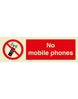 NO MOBILE PHONES