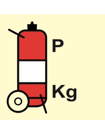 50KG POWDER WHEELED FIRE EXTINGUISHER