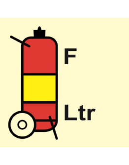 50LT FOAM WHEELED FIRE EXTINGUISHER