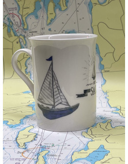 Tazza - Mug - Blue Yacht