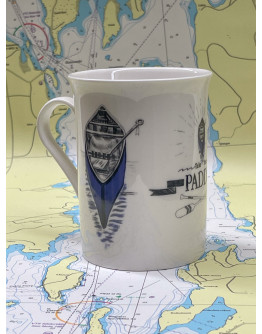 Mug Blue Boat