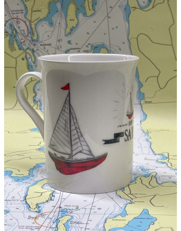 Tazza - Mug - Red Yacht