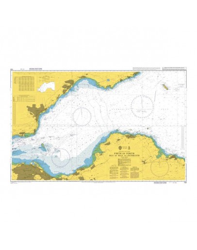 734 - International Chart Series, Scotland - East Coast, Firth of Forth, Isle of May to Inchkeith - Kirkcaldy																		