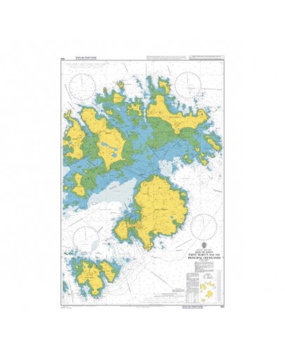 883 - Isles of Scilly Saint Mary's and The principal off-islands 			