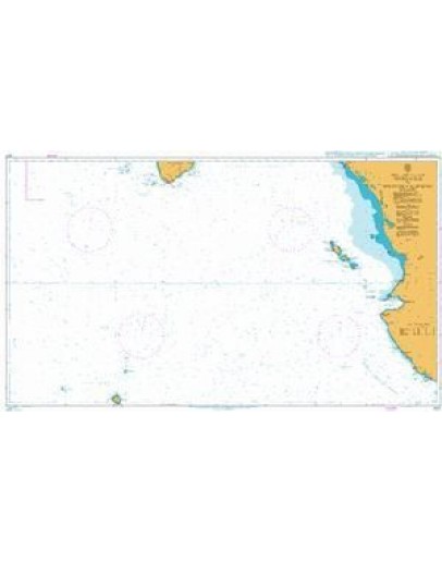 1027 - Mexico - Pacific Ocean Coast, Approaches to Golfo de California																								