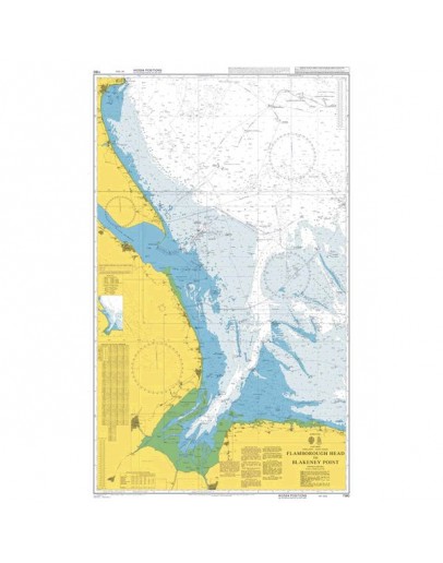 1190 - International Chart Series, England - East Coast, Flamborough Head to Blakeney Point