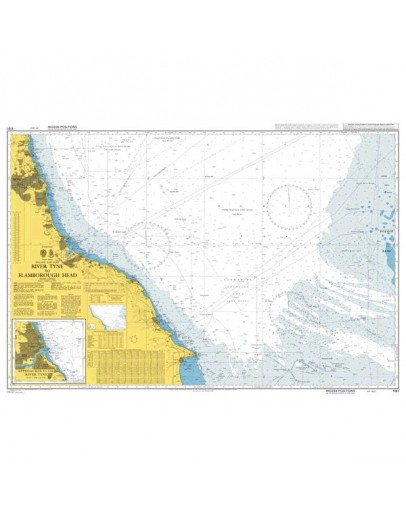 1191 - International Chart Series, England - East Coast, River Tyne to Flamborough Head