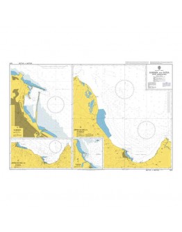 1274 - Black Sea – Turkey, Samsun and Fatsa with Approaches - Plan A) Samsun - Plan B) Approaches to Samsun - Plan C) Approaches to Fatsa