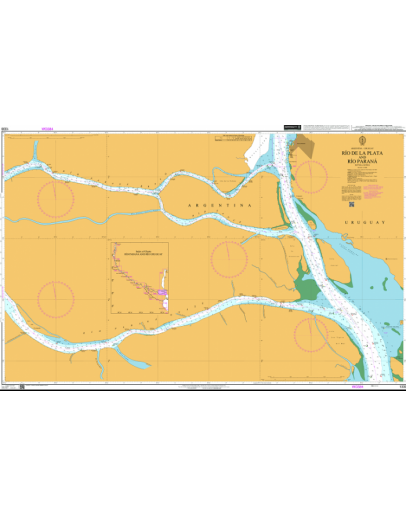 1339 - Argentina – Uruguay, Río de la Plata and Río Paraná										