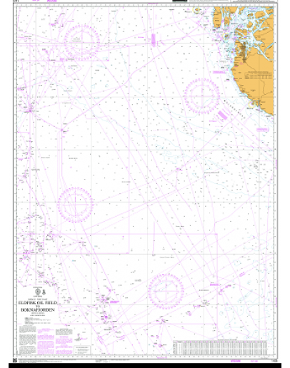 1405 - Norway - West Coast, Eldfisk Oil Field to Boknafjorden