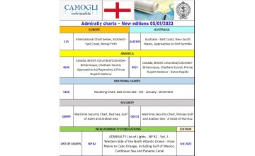 ADMIRALTY CHARTS New Edition 05/01/2023