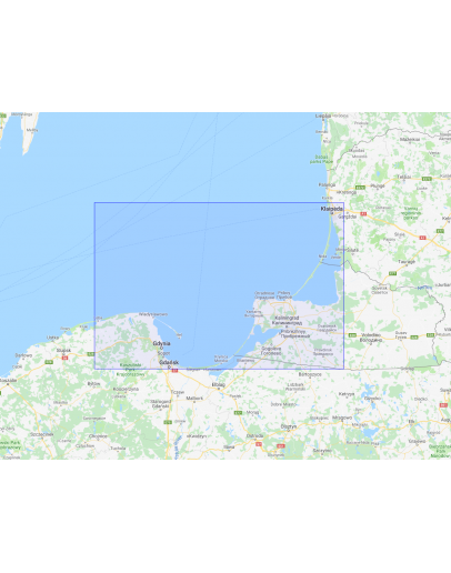2040 - International Chart Series, Baltic Sea, Stilo to Klaipėda including Gulf of Gdańsk