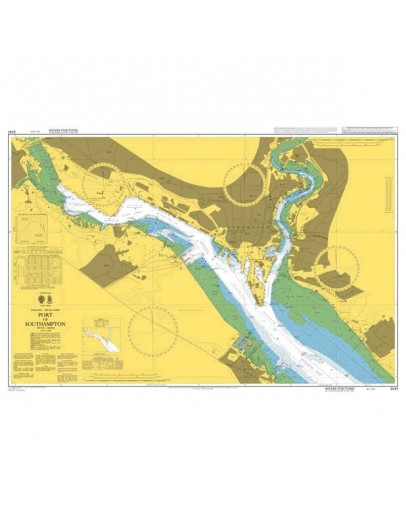 2041 - International Chart Series, England - South Coast, Port of Southampton					