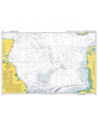 2182B - International Chart Series, North Sea Central Sheet							