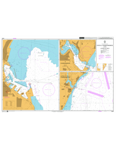 2243 - Black Sea - Ukraine , Odesa, Chornomors'k and Approaches - Odesa - Chornomors'k - Approaches to Chornomors'k					 					