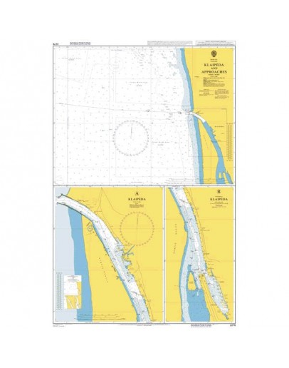 2276 - Baltic Sea, Lithuania, Klaipėda and Approaches - Plan A) Klaipėda - Plan B) Continuation of Klaipėda																		