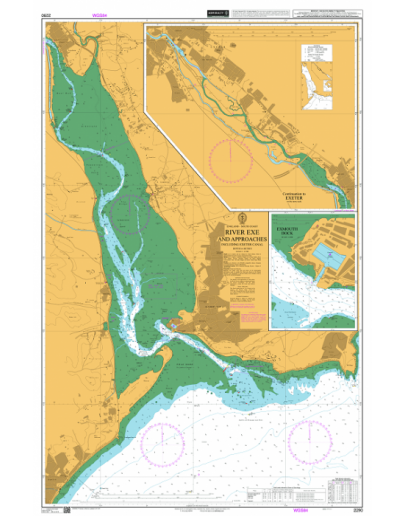 2290 - England - South Coast, River Exe and Approaches including Exeter Canal - Continuation to Exeter - Exmouth Dock												